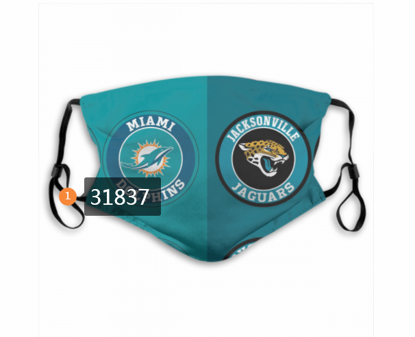 NFL Miami Dolphins 1162020 Dust mask with filter